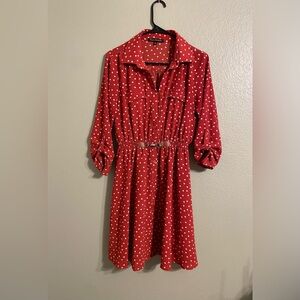Red Polka Dot Dress